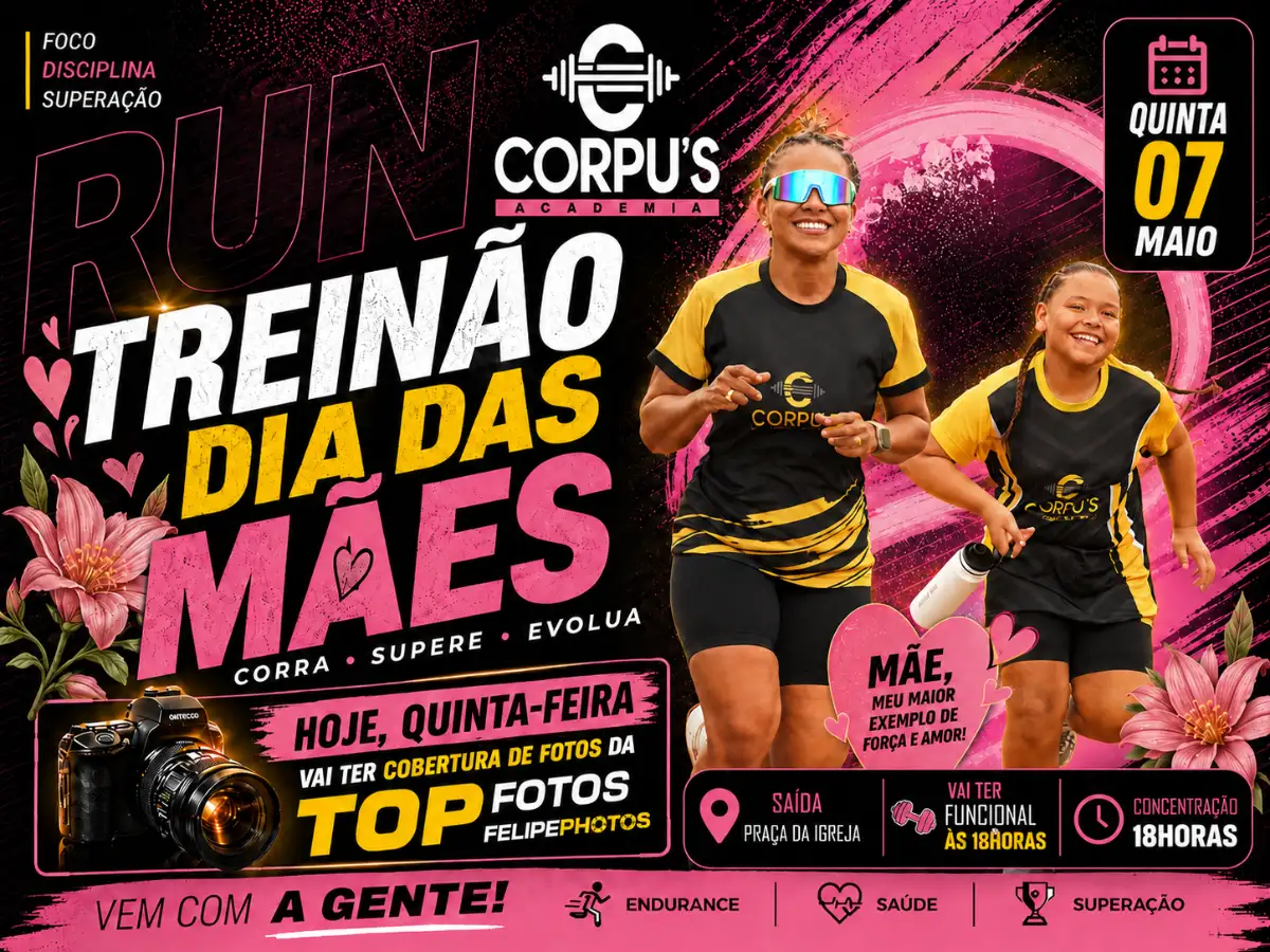 RUN TREINÃO DIA DAS MÃES