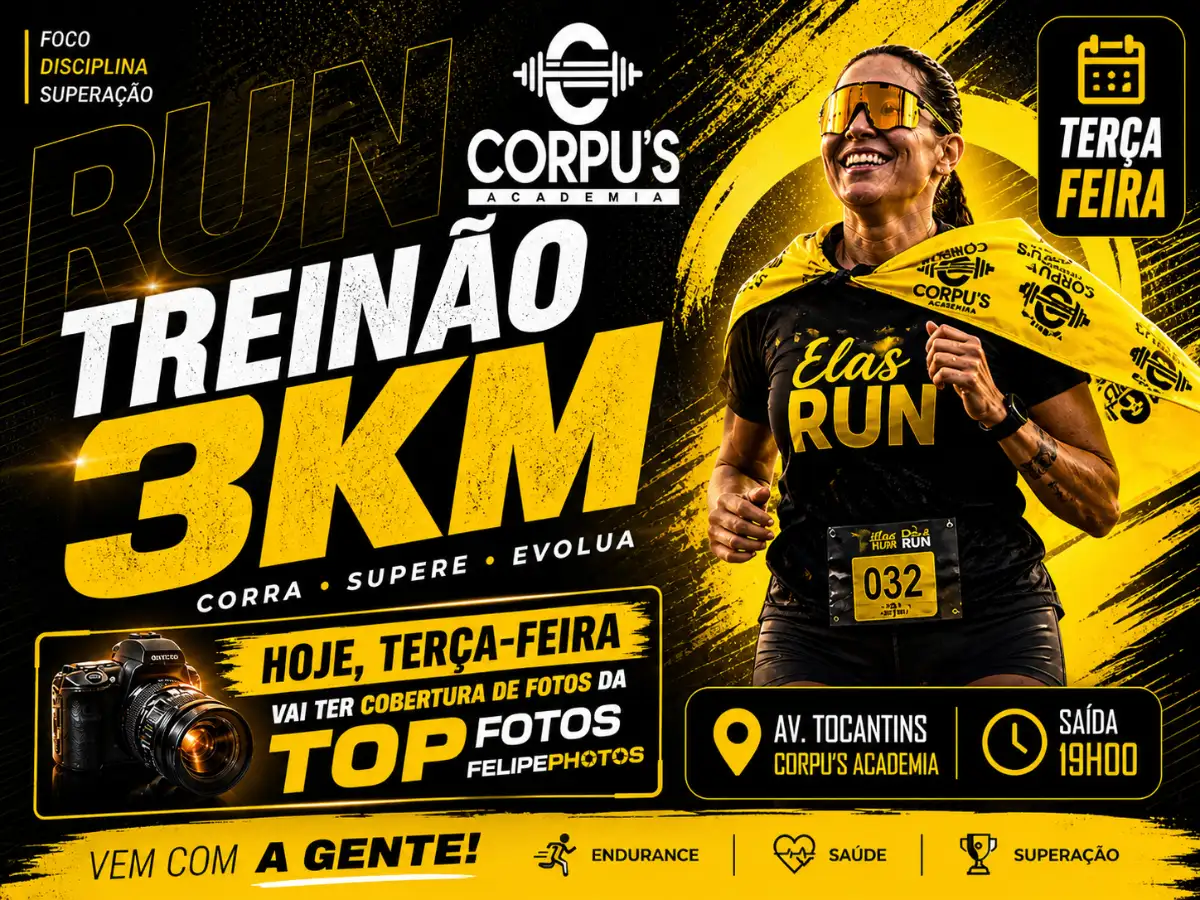 Treinão Run 3KM e 5KM Corpus
